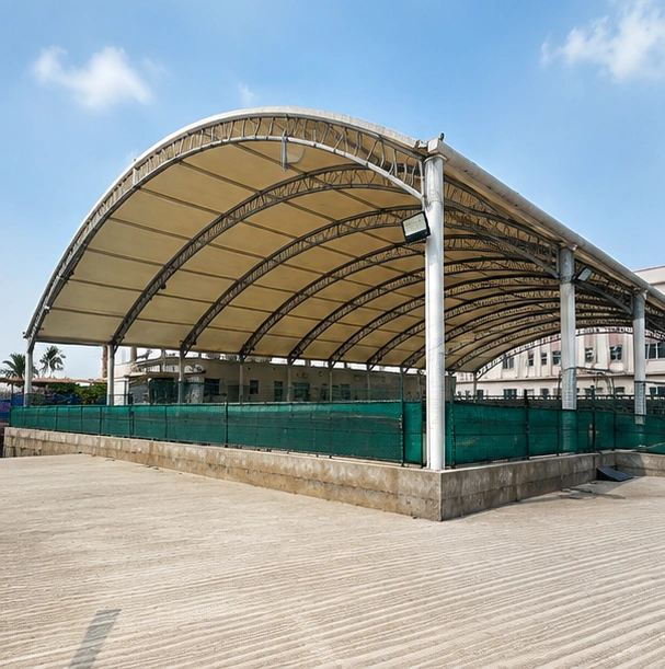 Champions Aquatics Academy, Bahadurgarh tensile structure, Ekra Decor &mdash; photograph 4